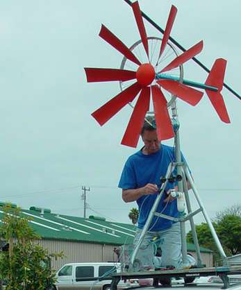 windmill-bicycle.jpg, moinho de vento, gerador eólico, faça você mesmo, feito em casa, instrução, dica